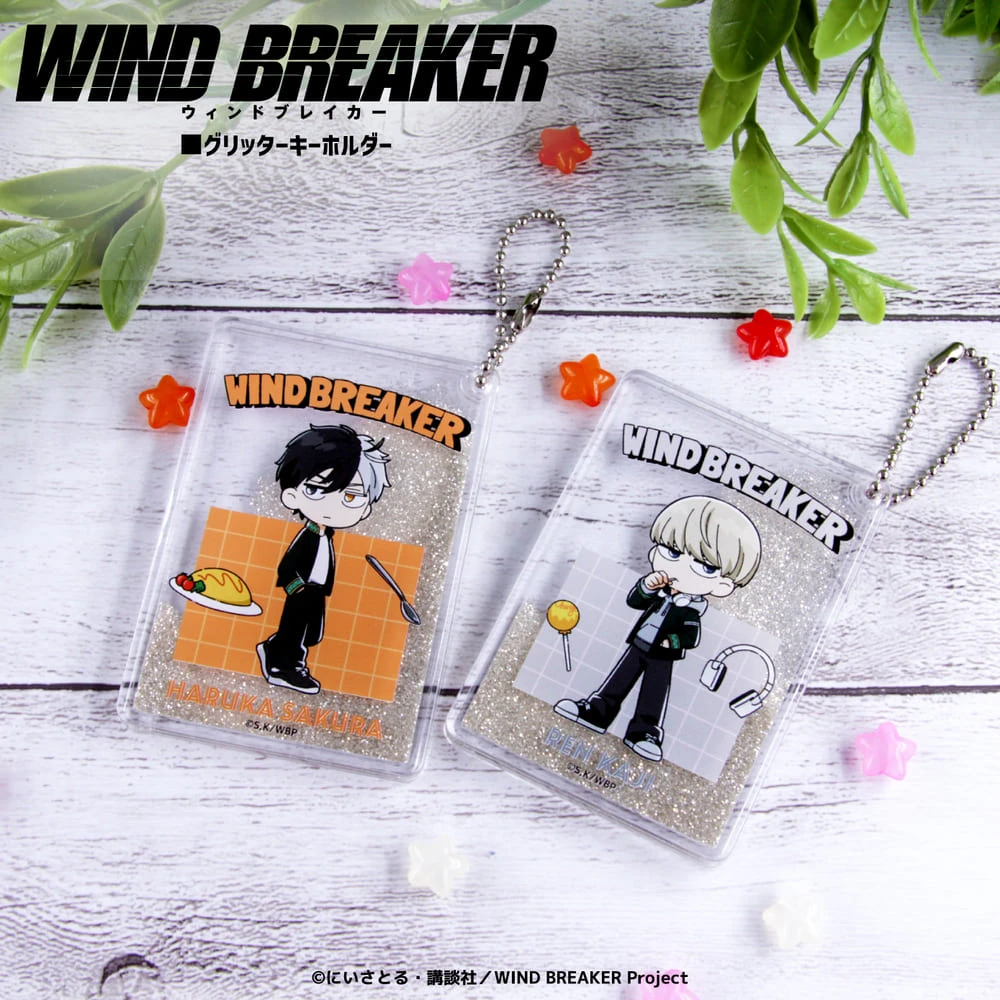 預購🇯🇵good-select WIND BREAKER 防風少年 流沙亮粉鑰匙圈（全8款）