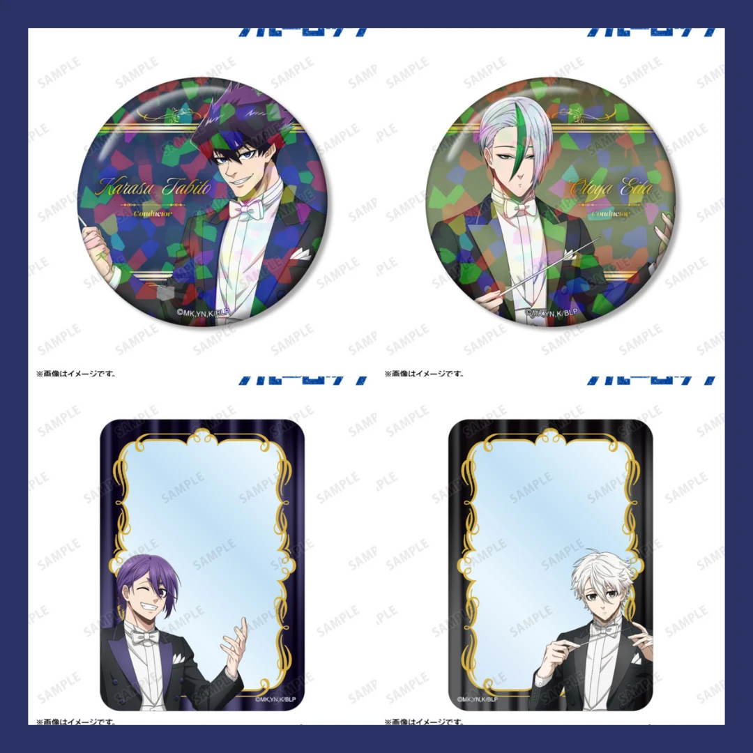10/16結單🌟AMNIBUS 藍色監獄 指揮家Ver. 雷射徽章/B8硬質卡套