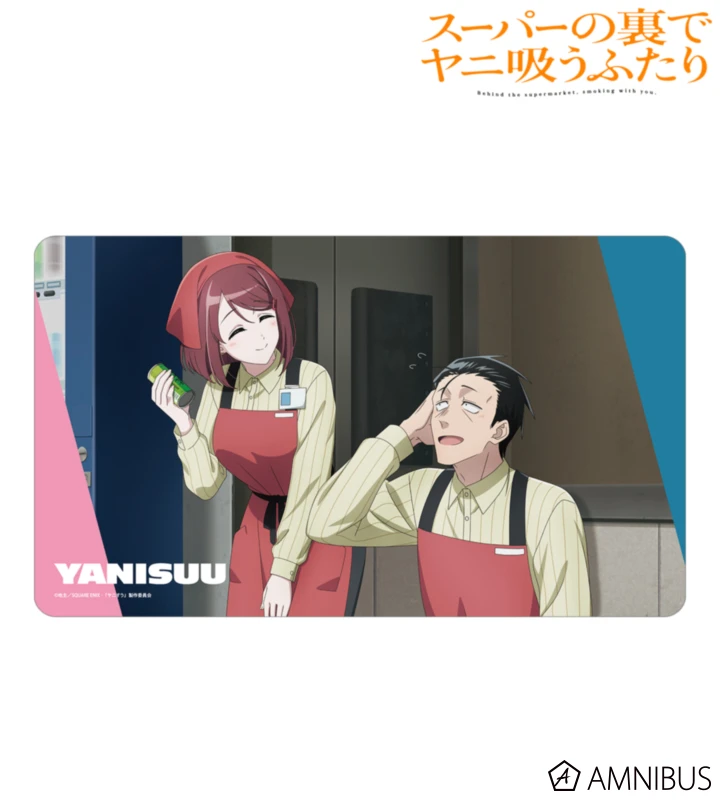 10/16結單🌟AMNIBUS 躲在超市後門抽菸的兩人 同職場If Ver. 拍立得/閃粉徽章/明信片/立牌/桌墊
