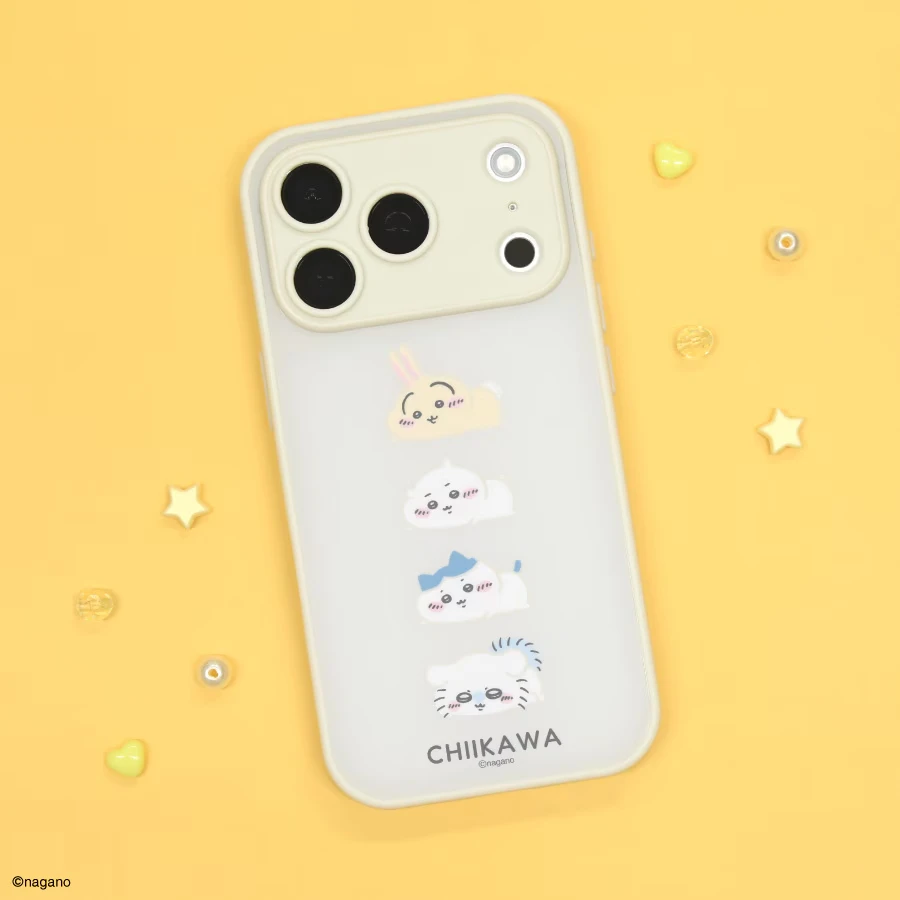 預購🇯🇵gourmandise ちいかわ 吉伊卡哇 IIIIfit 澎澎邊框透明手機殼 iPhone 18 Pro/17 Pro