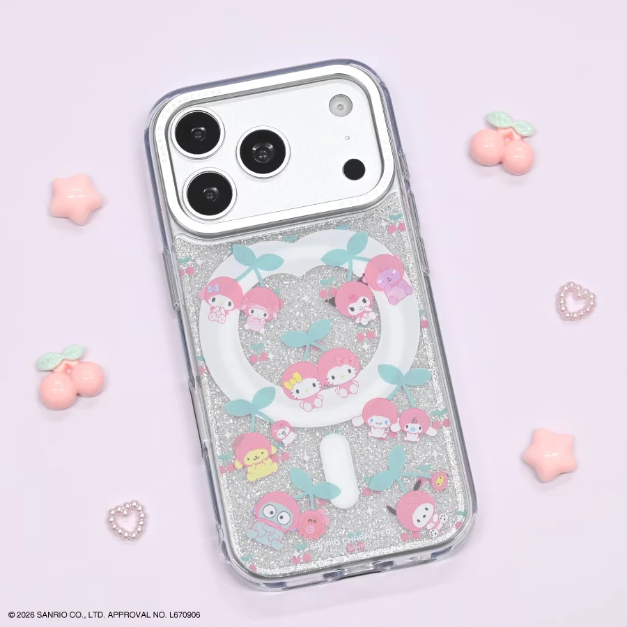 預購🇯🇵gourmandise サンリオ 三麗鷗 Camera Frame 鏡頭框透明手機殼 iPhone 18 Pro/17 Pro MagSafe