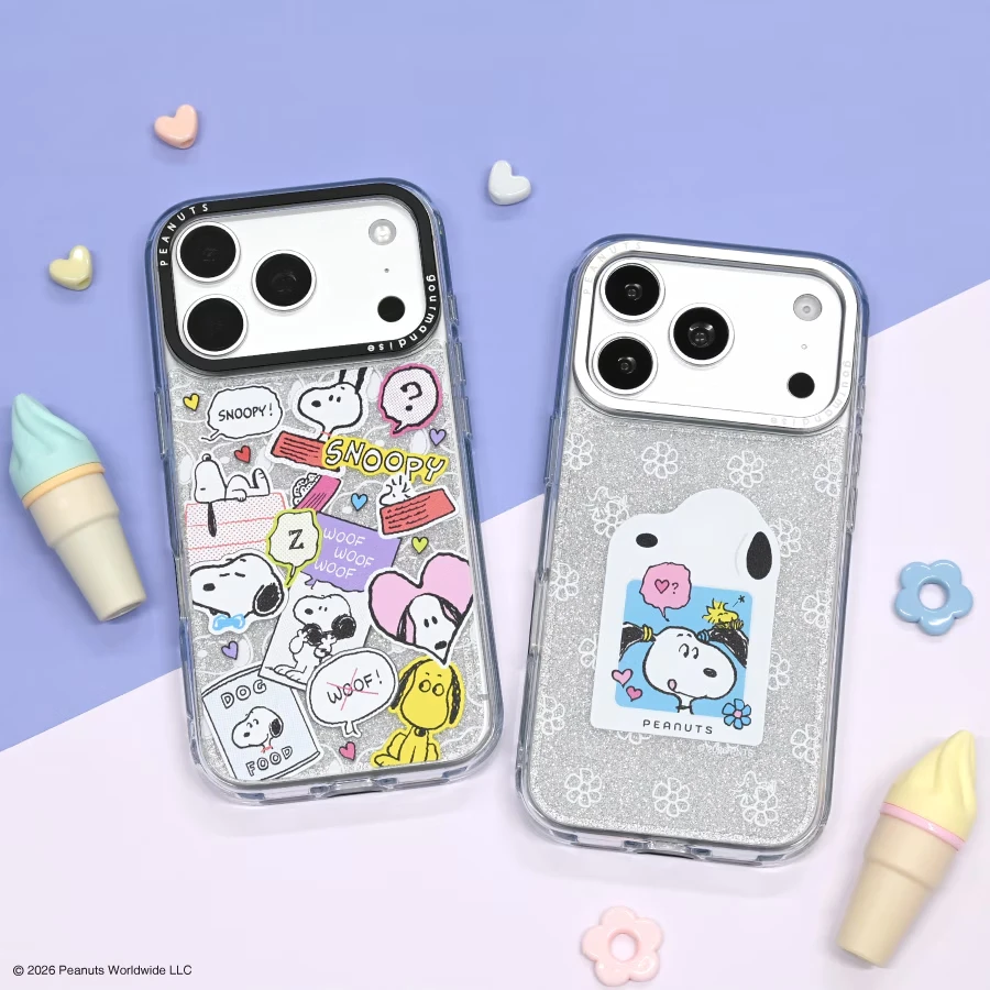 預購🇯🇵gourmandise PEANUTS SNOOPY 史努比 Camera Frame 鏡頭框透明手機殼 iPhone 18 Pro／17 Pro