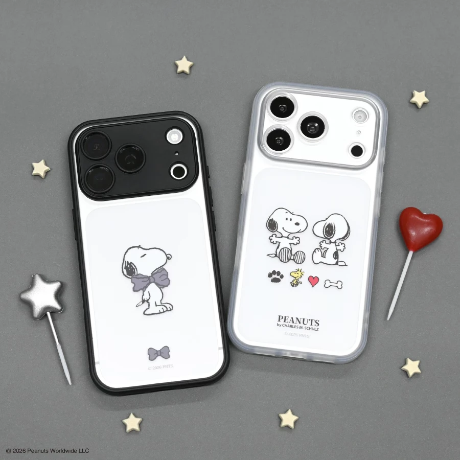 預購🇯🇵gourmandise PEANUTS SNOOPY 史努比 IIIIfit 澎澎邊框透明手機殼 iPhone 18 Pro／17 Pro