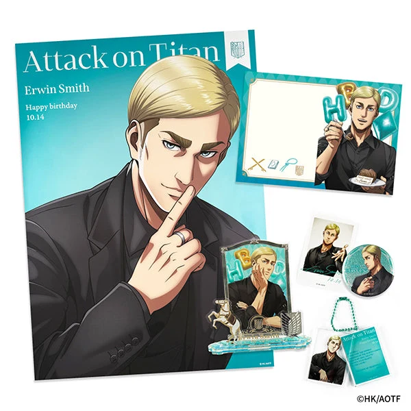 10/20結單🌟WIT STUDIO 進擊的巨人 艾爾文 ERWIN BIRTHDAY SET 2026 生日紀念套組
