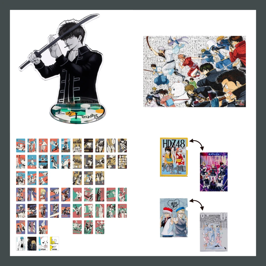 10/23結單🌟JUMP SHOP 銀魂 20週年紀念 銀魂展 大阪/福岡 資料夾/海報/卡片/貼紙/立牌/色紙/卡套/抱枕