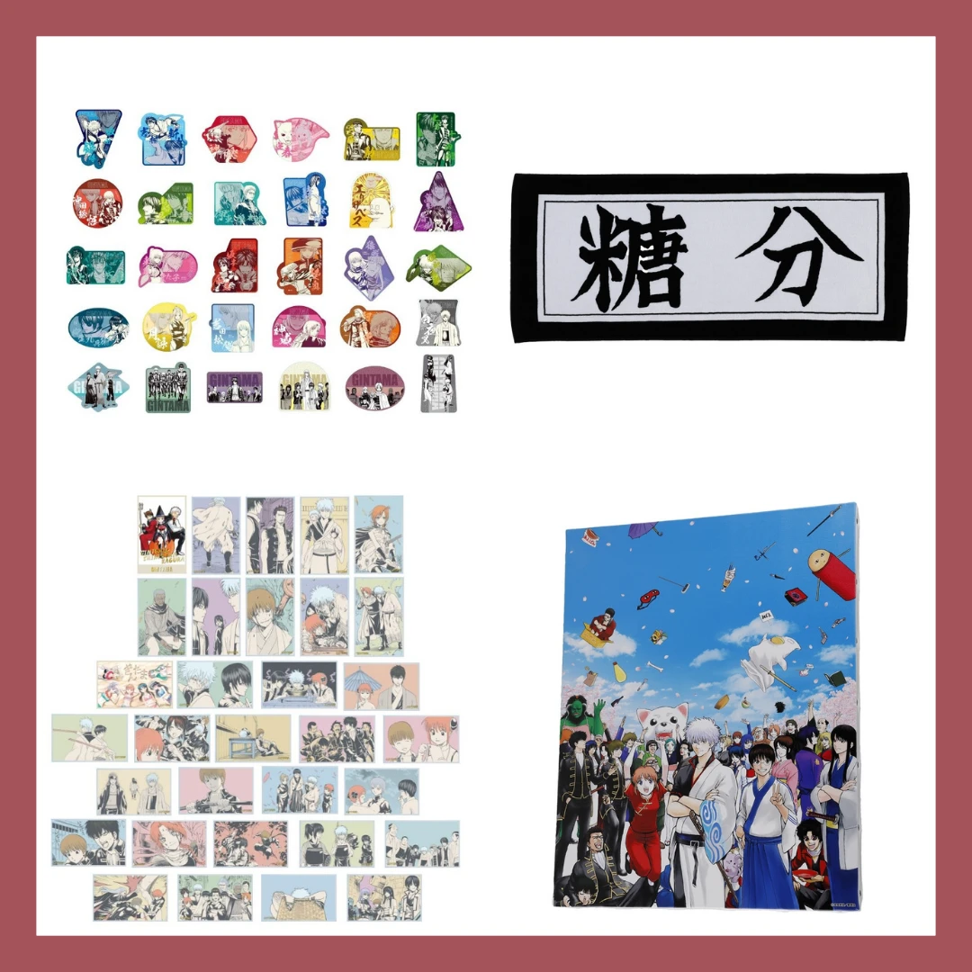 10/23結單🌟JUMPSHOP 銀魂 BIG帆布畫板/吸盤擺飾/毛巾/收納盒/造型卡/大型立牌
