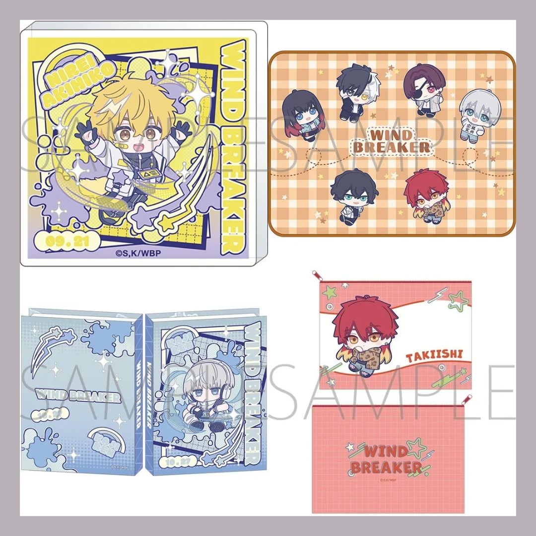 10/30結單🌟MOVIC WIND BREAKER 防風少年 Nui Pal Skip/Pastel Pop 壓克力公仔/毛毯/徽章/收納包/便條紙