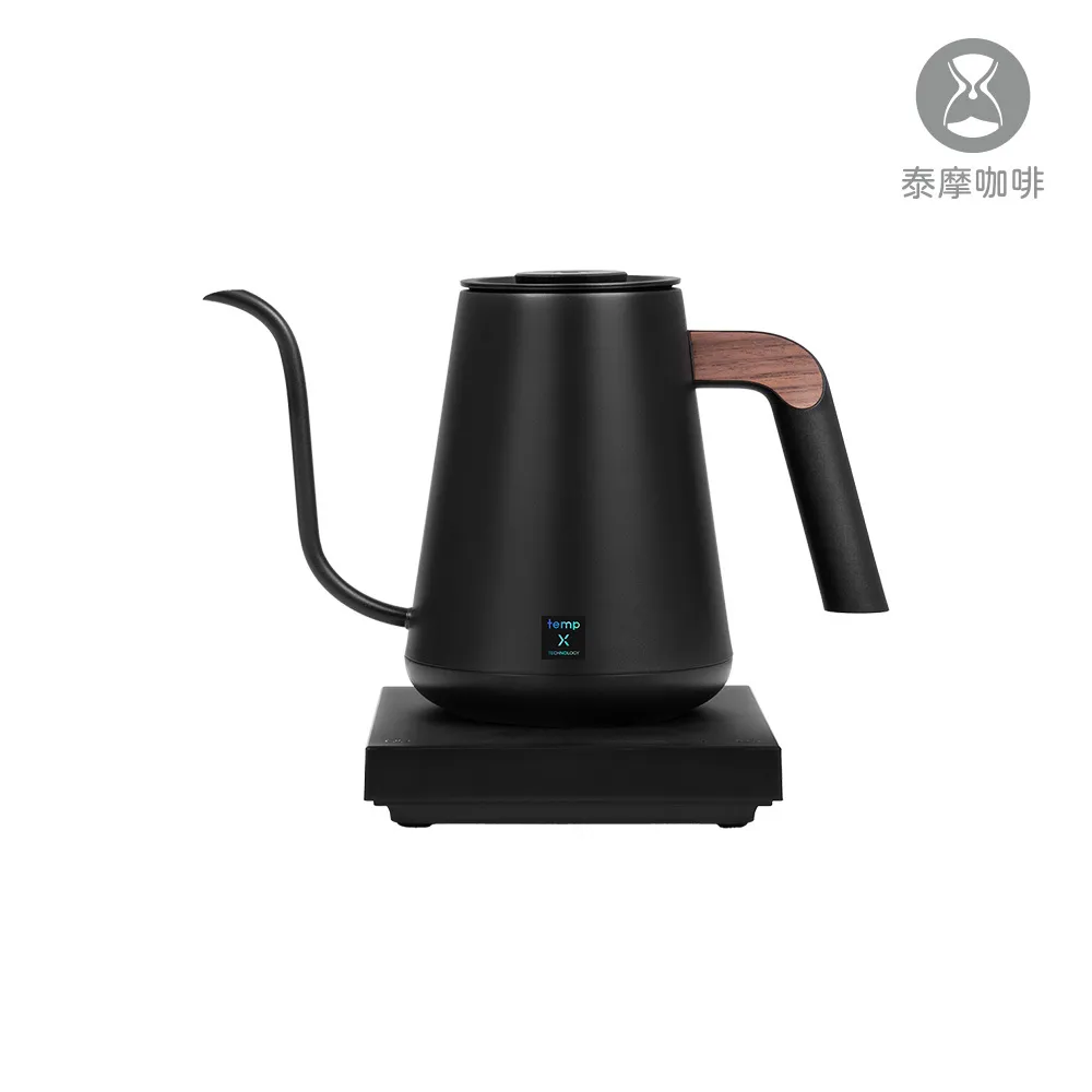 魚Pro X 溫控手沖壺／黑