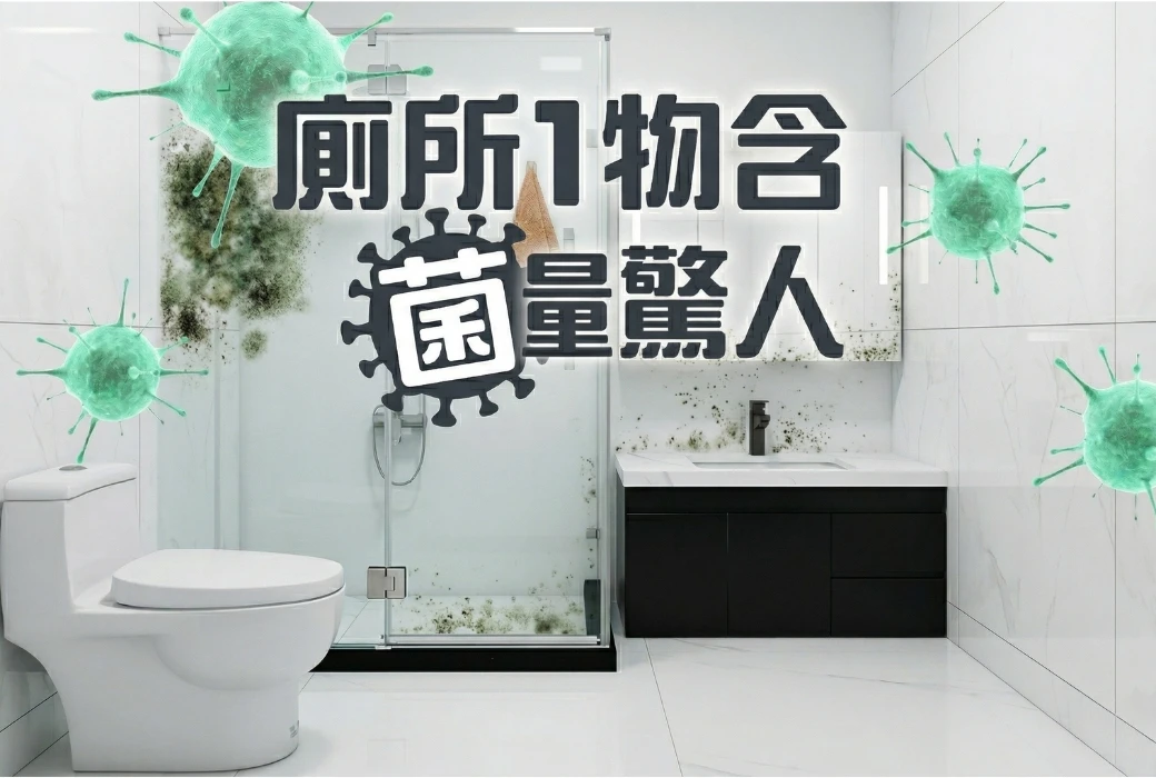 為什麼浴室總有散不掉的異味？揭開馬桶細菌與管線臭味的真相，打造五星級呼吸空間