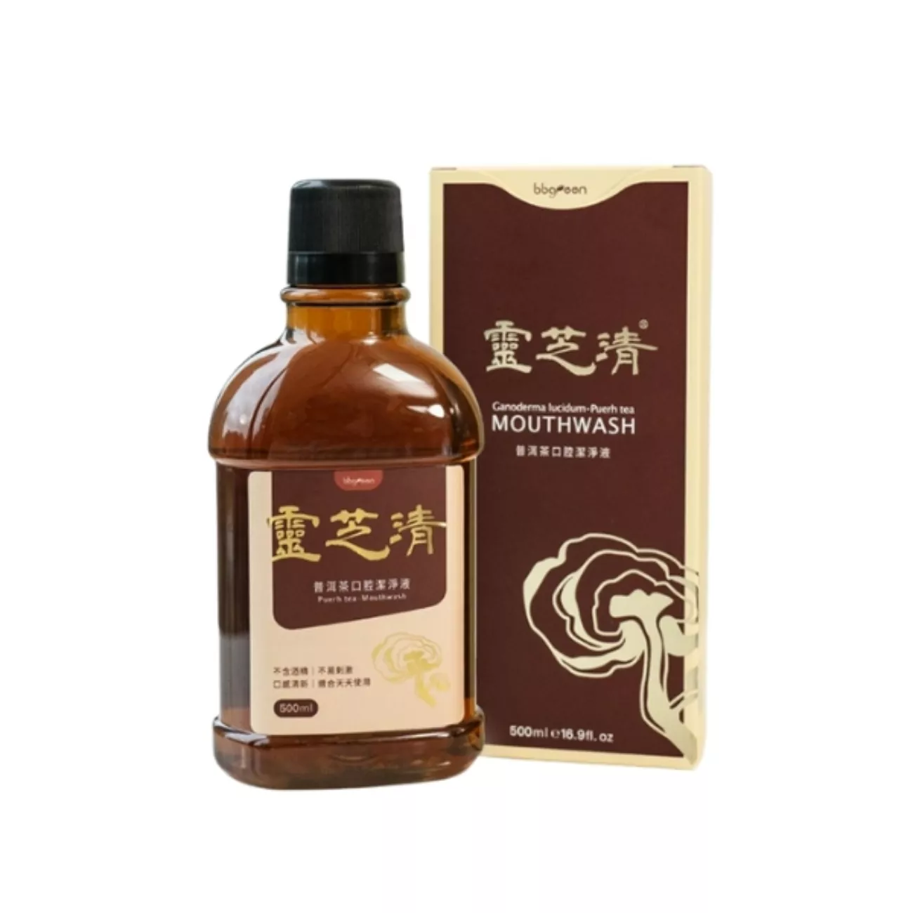 【5入+沖牙機】靈芝清 口腔潔淨液