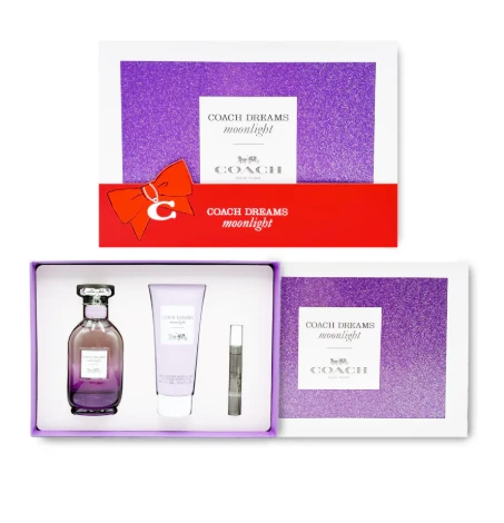 COACH 逐夢月光淡香精禮盒 (淡香精90ML+ 噴式小香7.5ML+身體乳100ML)