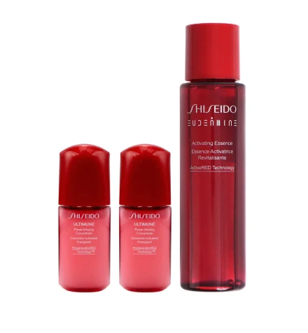 SHISEIDO 資生堂 小紅瓶奇蹟組 (奇蹟露70ml+電波精華10ml*2)