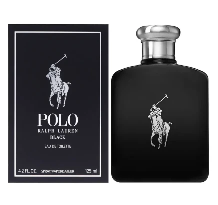 Ralph Lauren POLO BLACK 黑色馬球男性淡香水 125ml