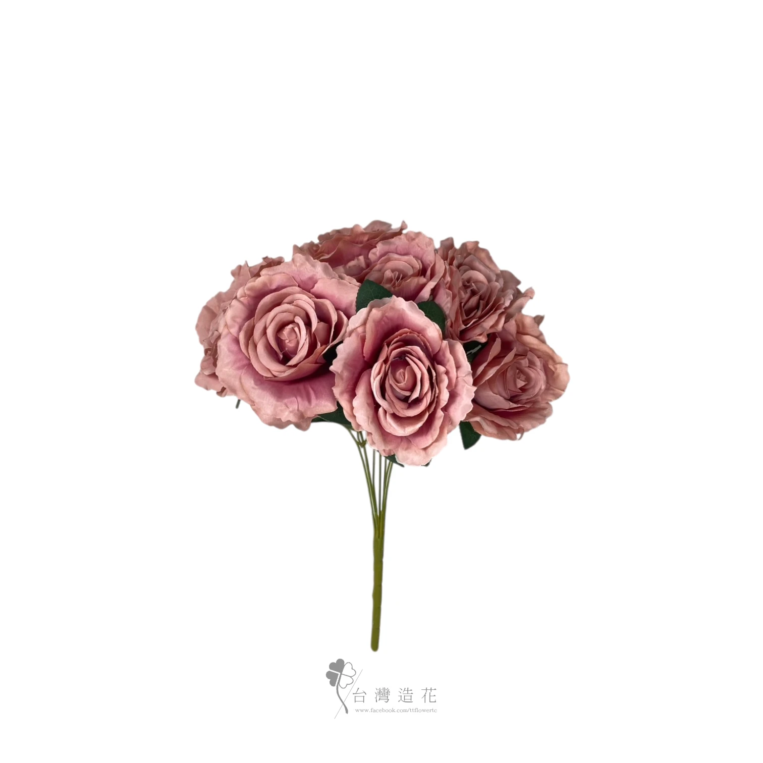 B7頭帝王玫瑰花束(豆沙)