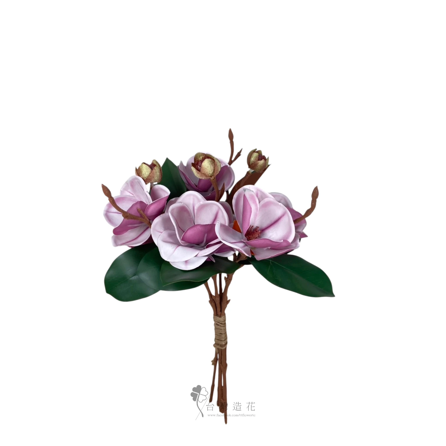 A玉蘭花束(紫紅)