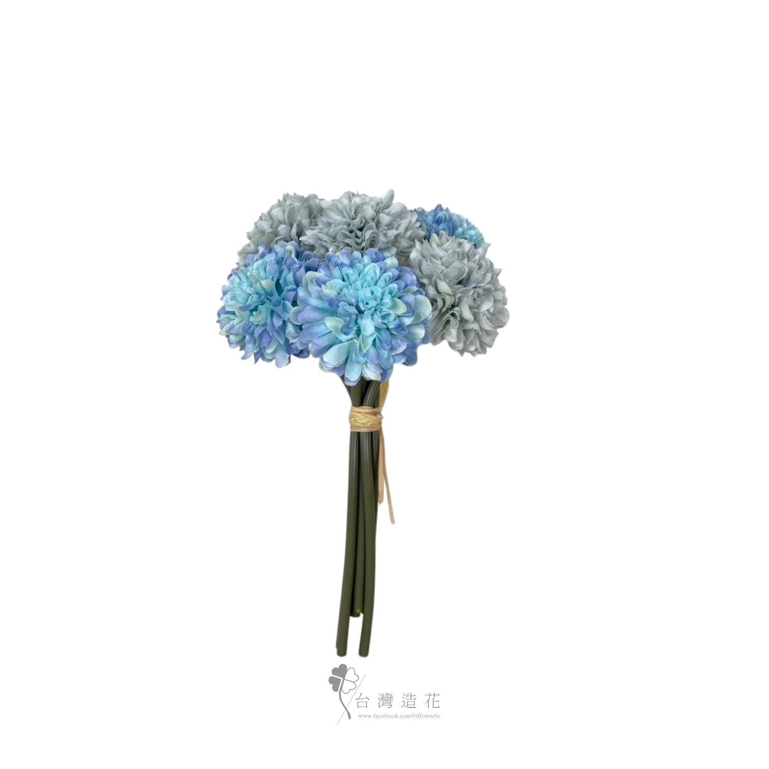 A六朵蔥花束(藍)
