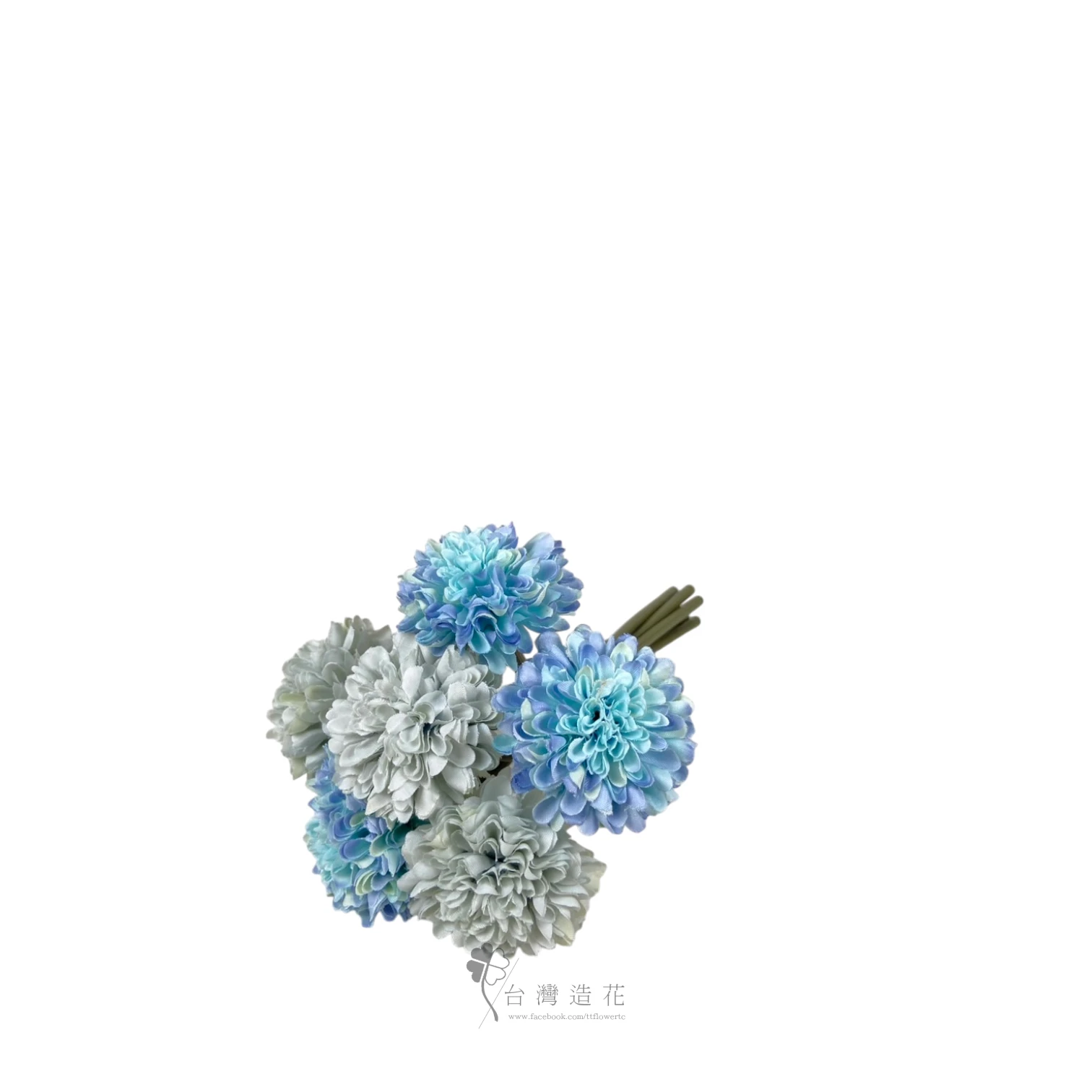 A六朵蔥花束(藍)