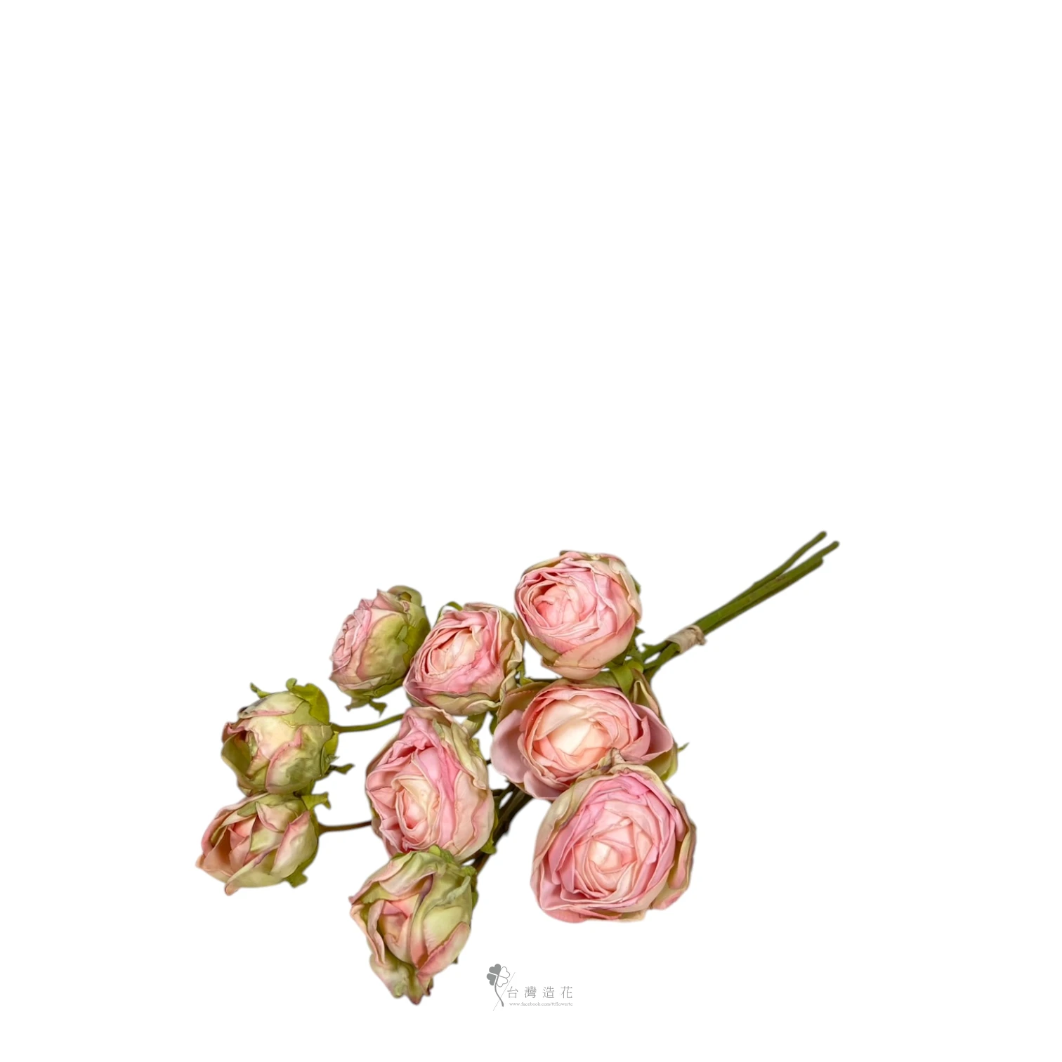 歐風九頭陸蓮花束(粉)