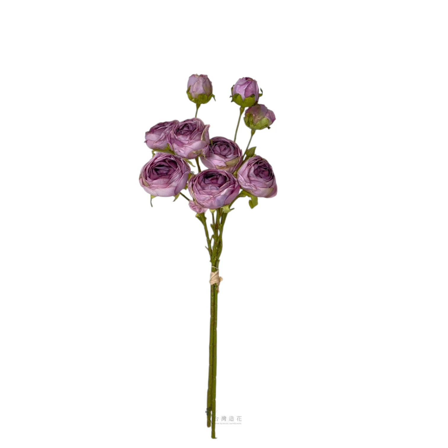 歐風九頭陸蓮花束(紫)