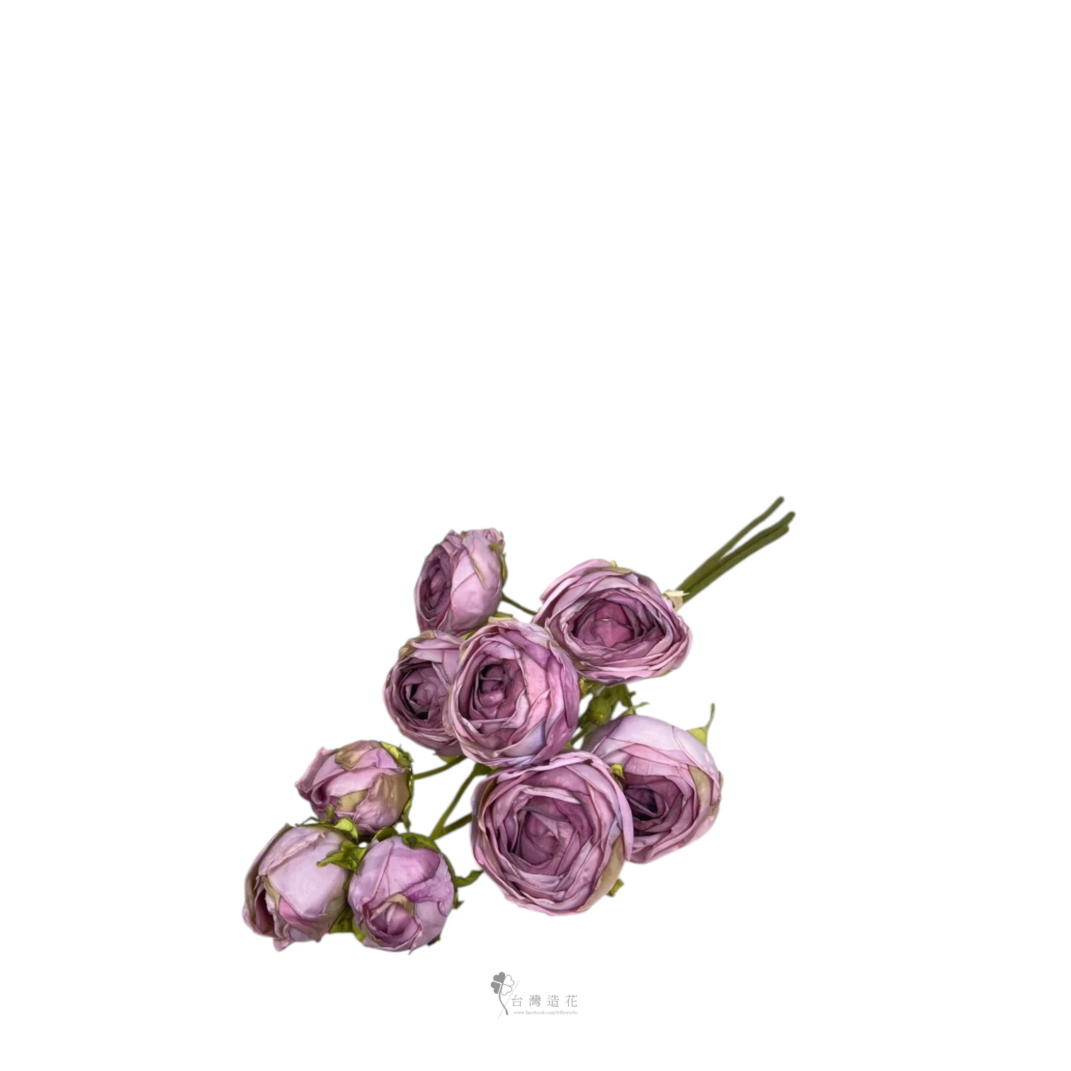 歐風九頭陸蓮花束(紫)