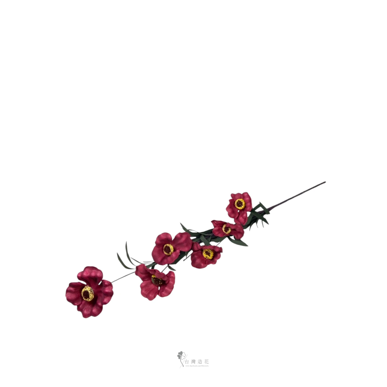 泡棉嬰粟花(紅)