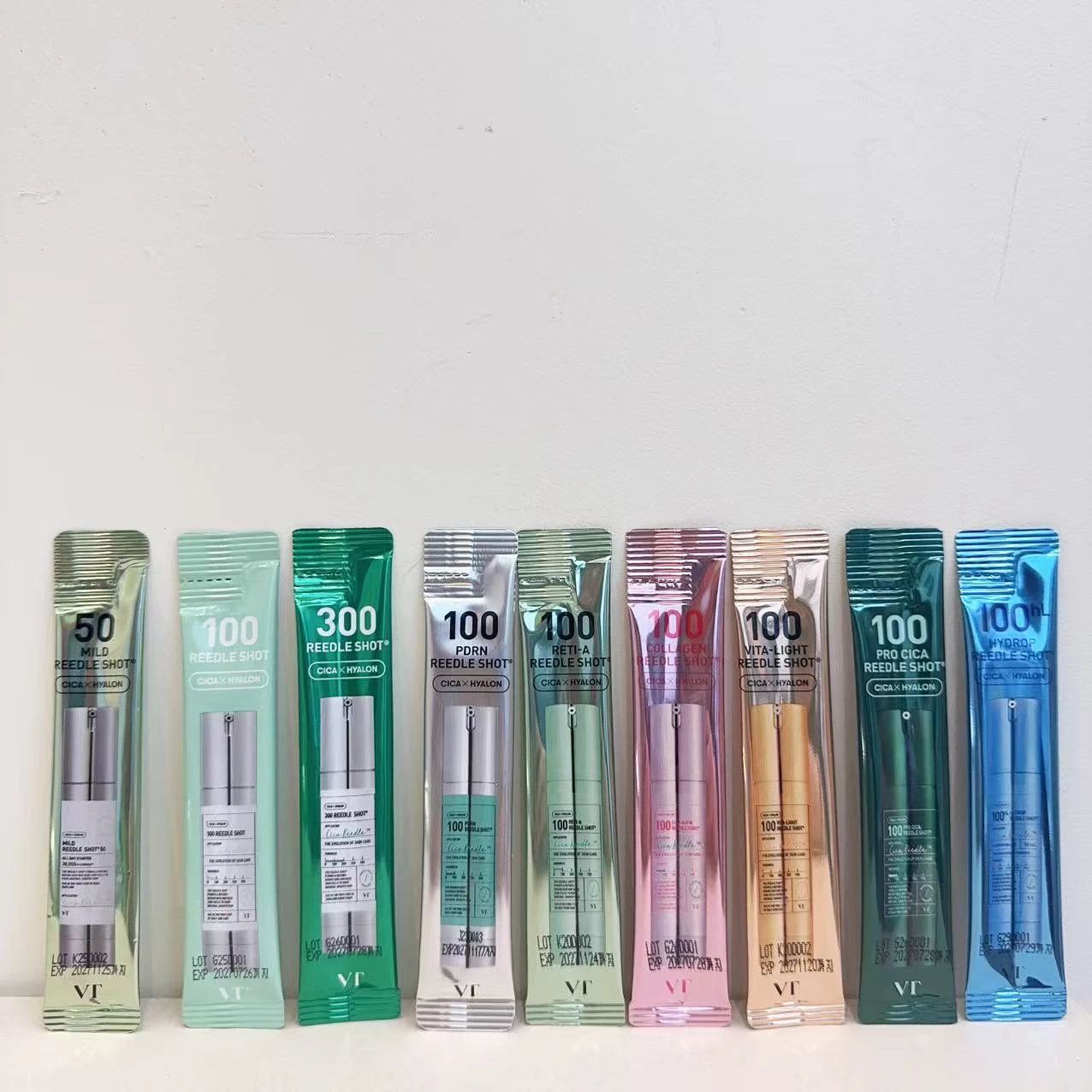 現貨!!VT微針小樣套共九款2ml*45p/157g 韓國美妝保養品