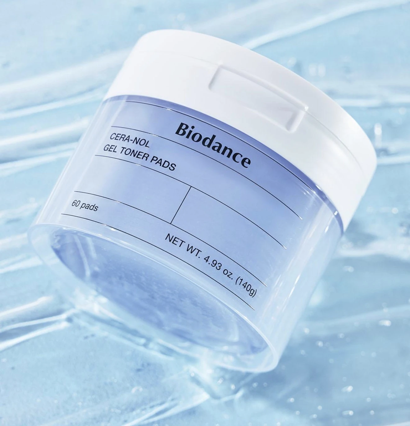 BIODANCE 水凝膠保養棉片藍色款