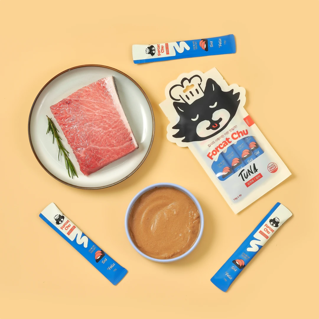【Dr.Felis】韓國雞肉/鮭魚/鮪魚 羊奶乳酸菌肉泥｜ Made in Korea