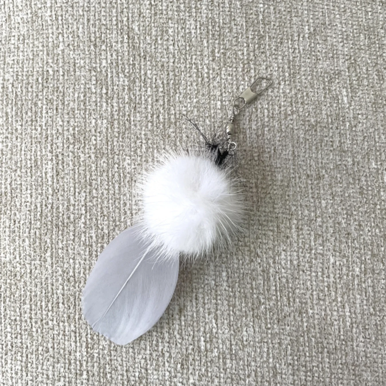 【Moon Rabbit】雪球精靈｜手工逗貓頭｜Made in Korea