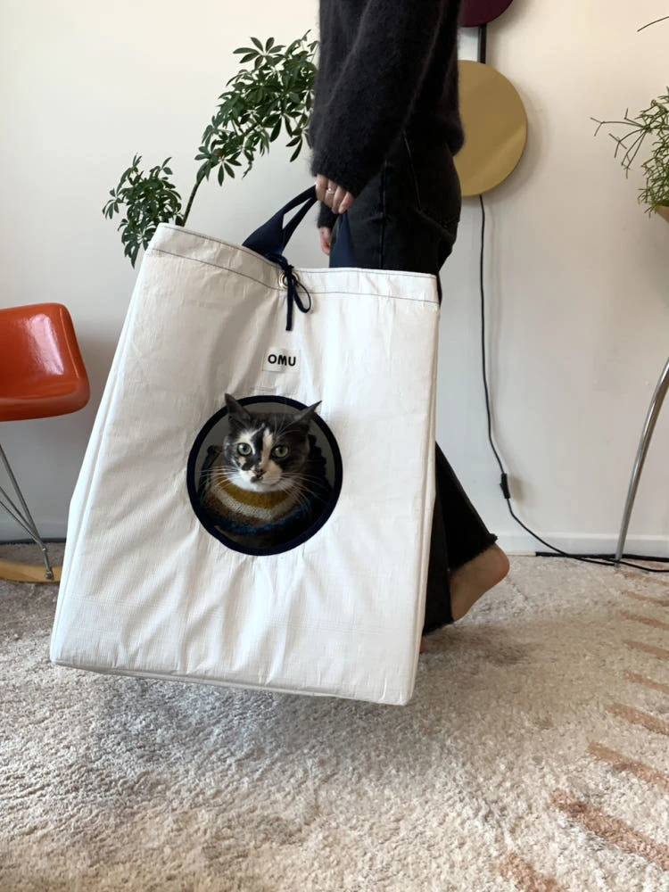 【Omu】新品 喵喵呼吸袋｜貓窩｜Made in Korea