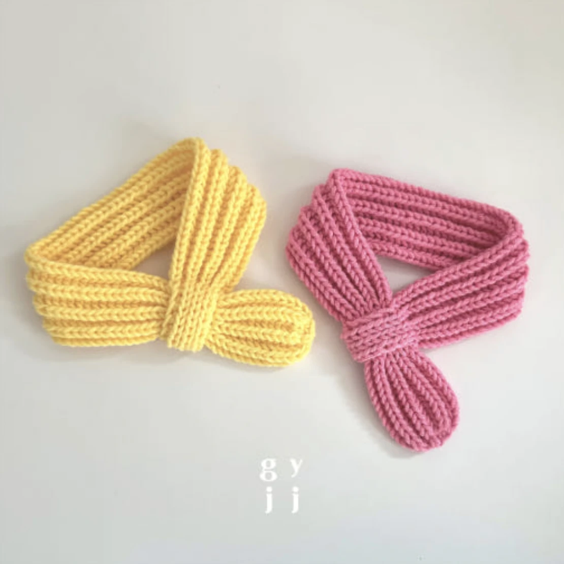 【Gyjj】韓國阿珠瑪圍巾｜青春洋溢黃、粉色｜Made in Korea