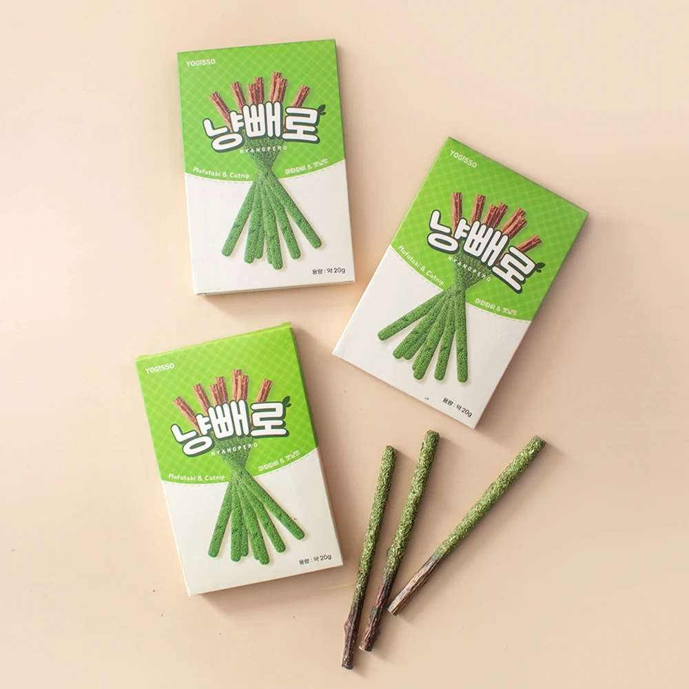 韓國貓草Ｘ木天寥pocky｜貓界毒品中的極品