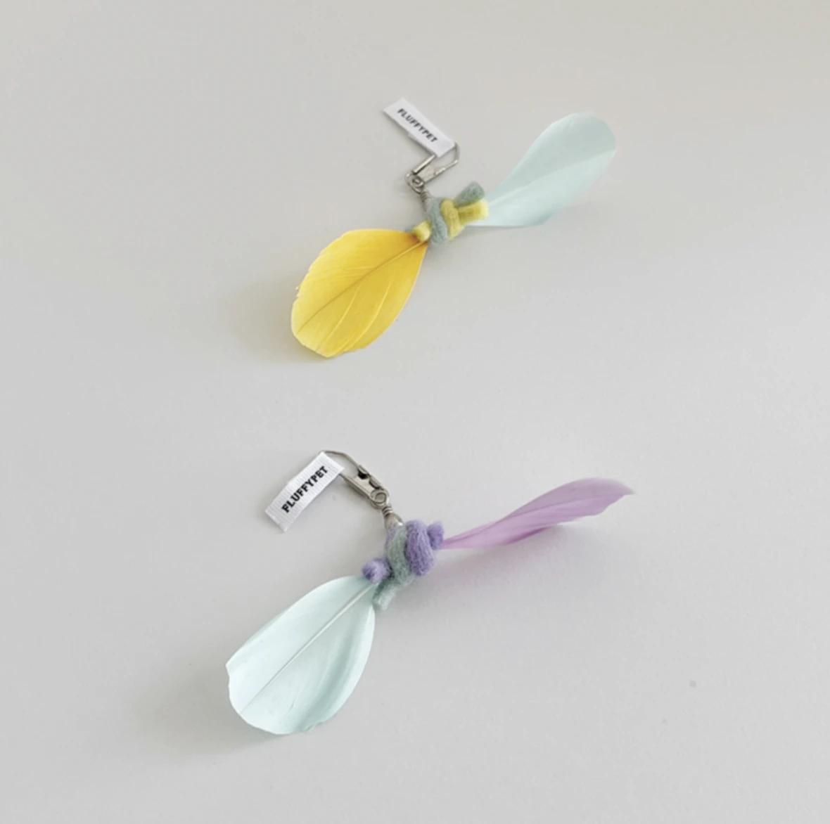 【Fluffy pet】彩葉精靈 | 限量現貨｜韓國手工逗貓頭｜Made in Korea
