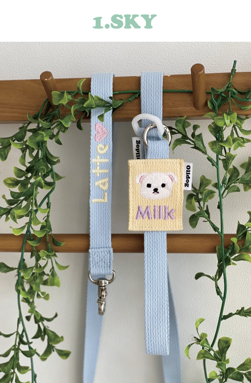 【Olidog】韓國馬卡龍手工客製牽繩｜Made in Korea