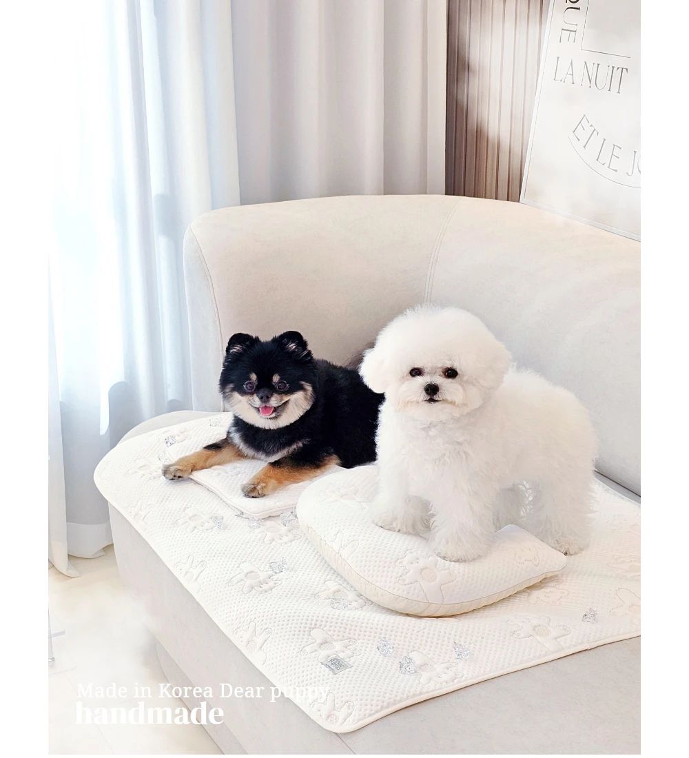 【Dear Puppy】韓國手工超涼感機能寵物冰墊 | 夏季降溫必備！｜Made in Korea