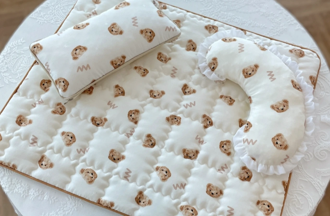 【Dear Puppy】韓國W小熊夏季涼感墊｜Made in Korea