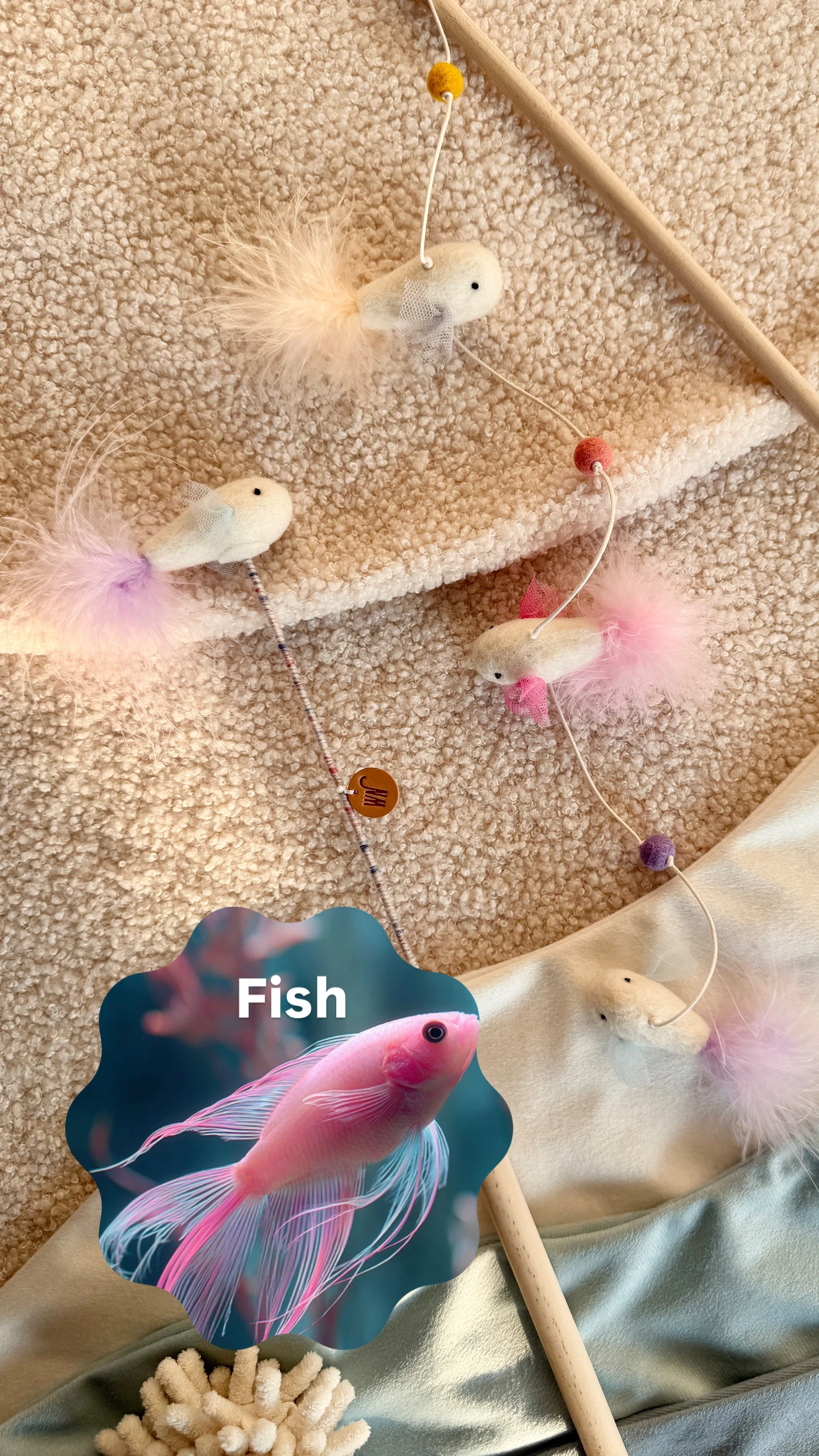 【Wetnose】Mini Fish·指尖捕魚趣｜海洋系列｜Made in Korea