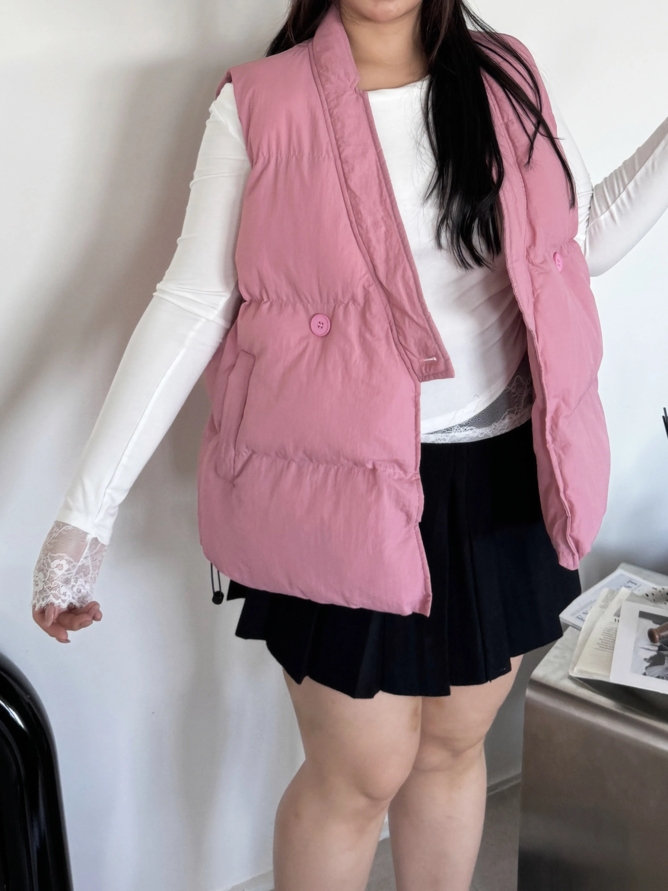 𝘔𝘪𝘴𝘴.𝘉𝘦𝘭𝘭𝘢.鋪棉QQ寬鬆感背心