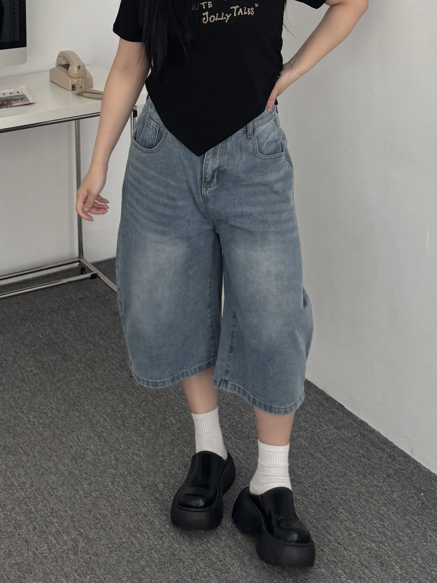 𝘔𝘪𝘴𝘴.𝘉𝘦𝘭𝘭𝘢.第101件七分牛仔褲81181