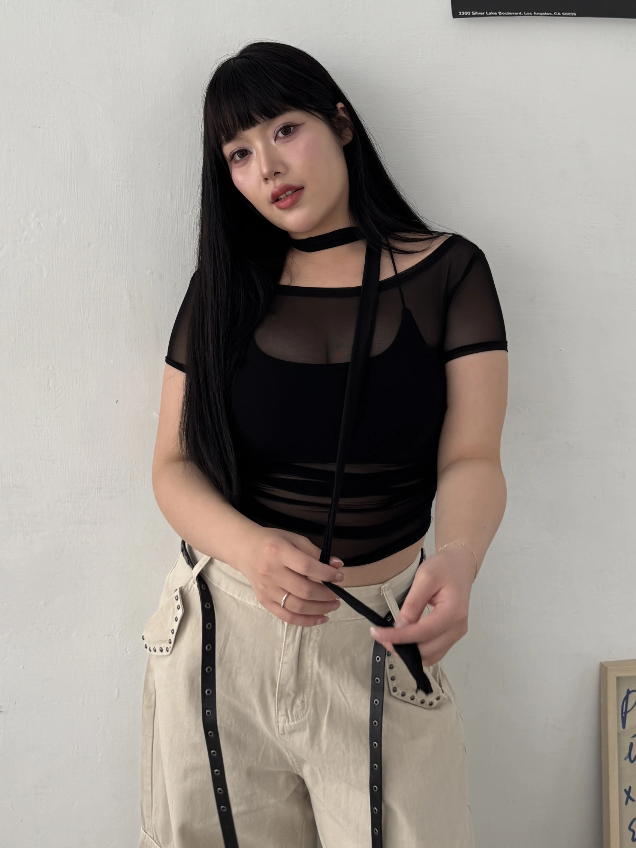 𝘔𝘪𝘴𝘴.𝘉𝘦𝘭𝘭𝘢.若隱若現小辣妹三件套1723