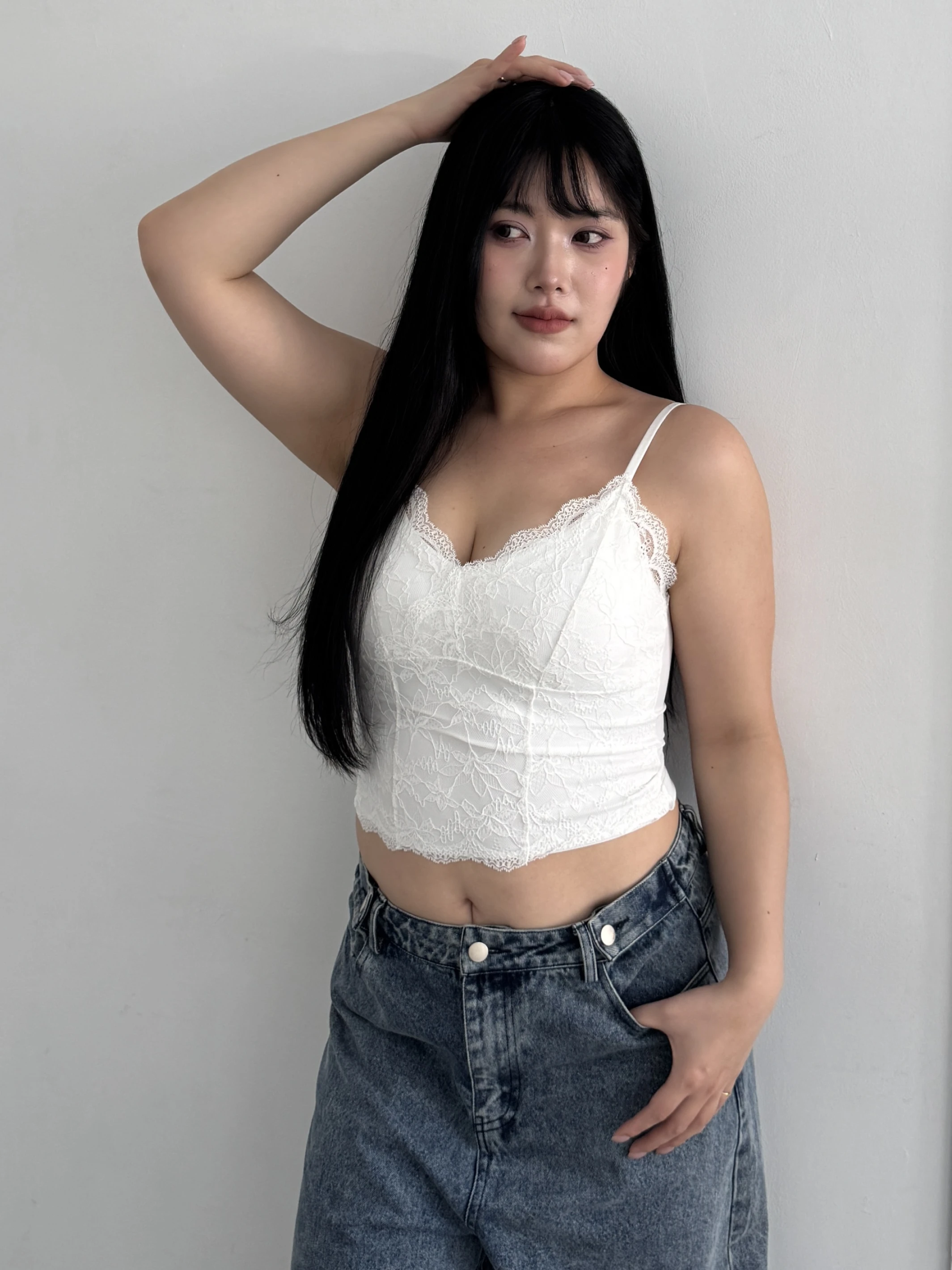 𝘔𝘪𝘴𝘴.𝘉𝘦𝘭𝘭𝘢.涼感蕾絲bra top 65099