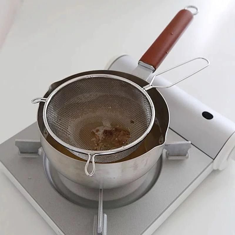 日本 濾網 濾勺 瀝水網 撈網 雙耳麵粉篩子 篩網 糖粉篩 豆漿過濾網 濾油勺 撈麵勺 撈水餃 炸物過濾網