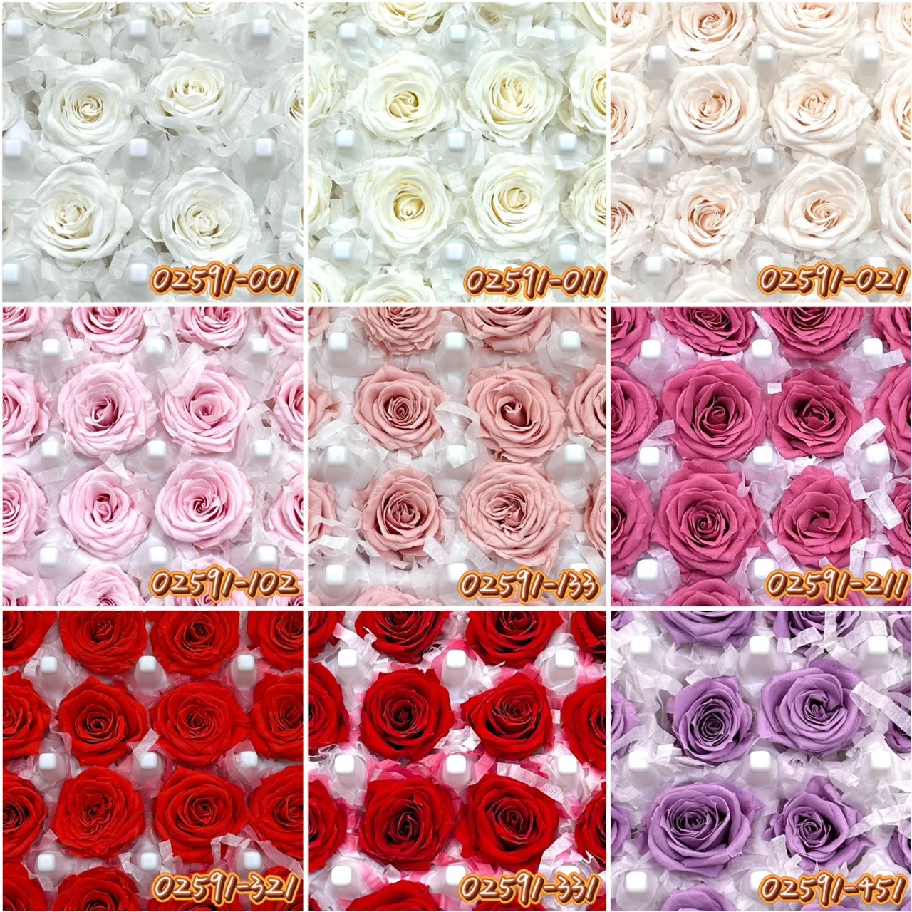 大地農園小薔薇16朵 02591/中小薔薇12朵 02592/混色