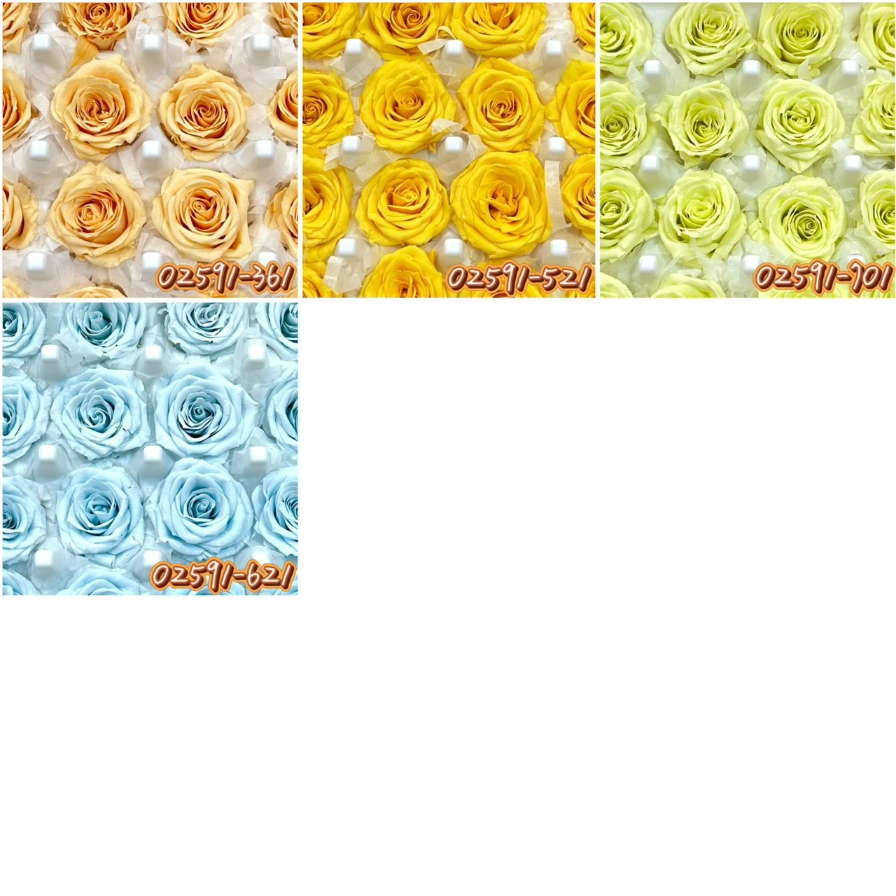 大地農園小薔薇16朵 02591/中小薔薇12朵 02592/混色