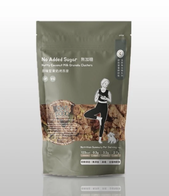 OATGOOD 無加糖原味堅果奶烤燕麥