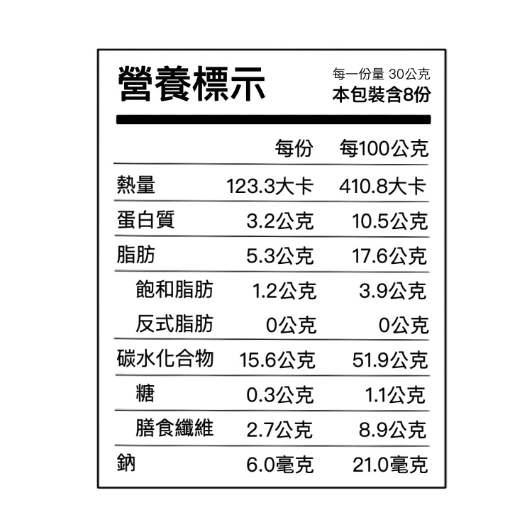OATGOOD 無加糖原味堅果奶烤燕麥
