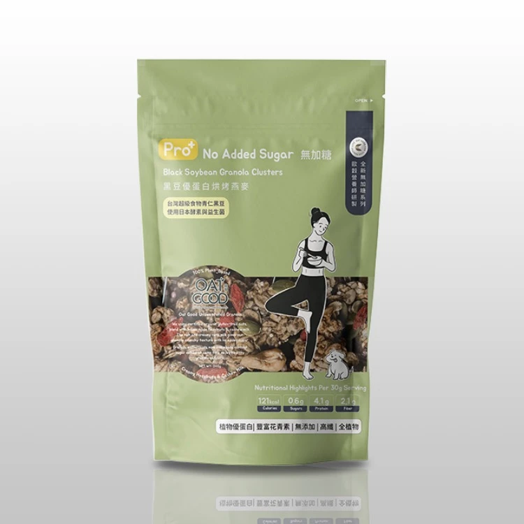 OATGOOD 無加糖Pro+黑豆優蛋白烤燕麥