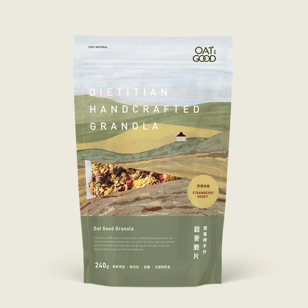OATGOOD 草莓蜂蜜穀麥脆片