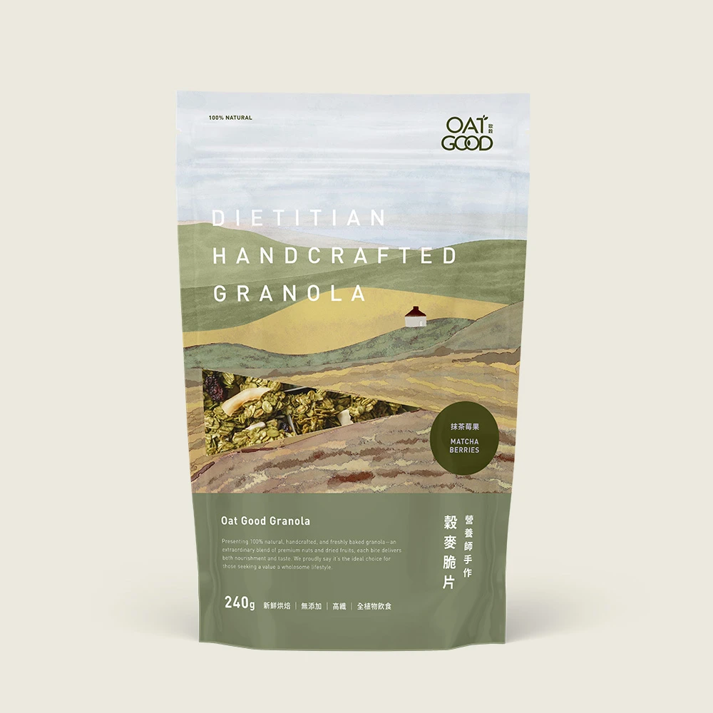 OATGOOD 抹茶莓果穀麥脆片