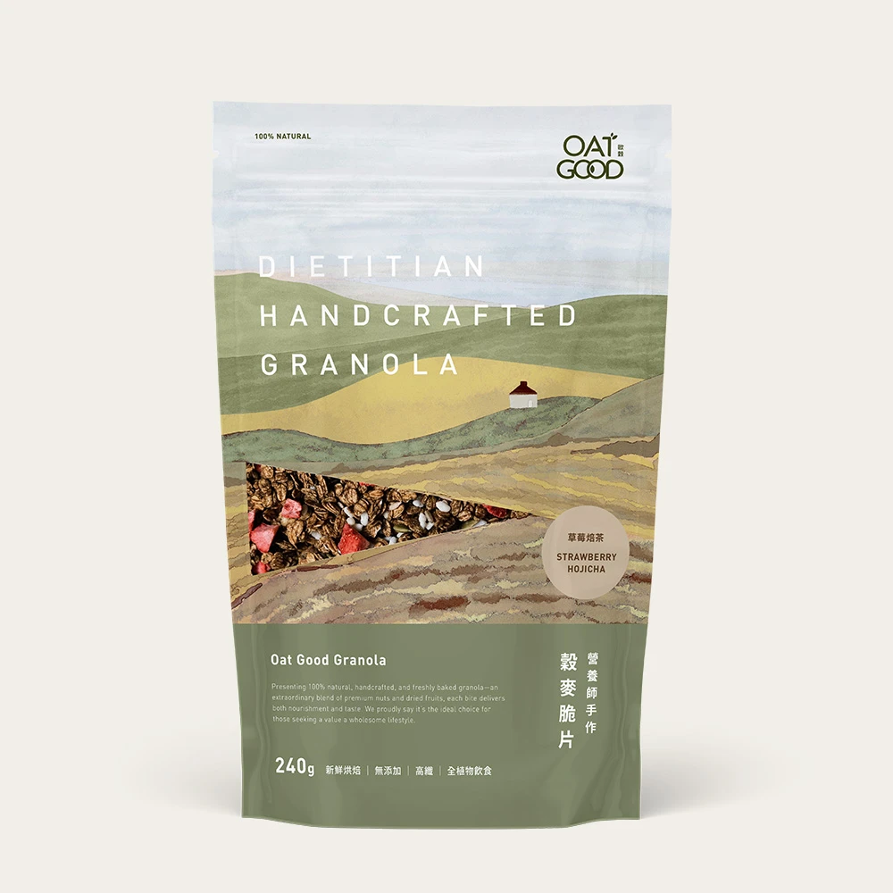 OATGOOD 草莓焙茶穀麥脆片